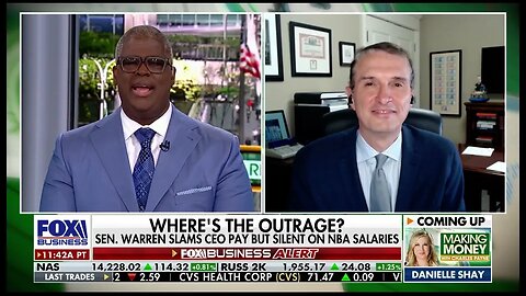 Jim Bianco joins Fox Business to discuss S&P 500 CEO vs NBA Salaries and the Inflation Base Effect