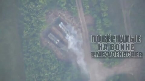 Russia drone destroyed Ukraine tank near bakhmut