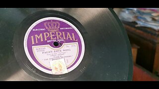 Pagan Love Song ~ The Hawaiian Islanders ~ Imperial 78rpm ~ Reflector Horn Gramophone ~ Guitars