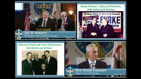 Chicago's Ed Burke: '50 Years of Public Service' - 3/7/2018 (**FBI Raided His Offices 11/29/2018)