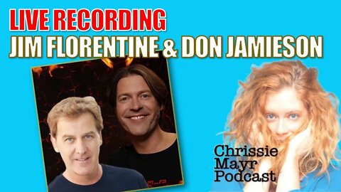 LIVE Chrissie Mayr Podcast with Jim Florentine & Don Jamieson! Terrorizing Telemarketers!