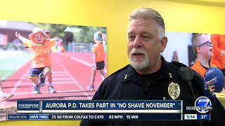 Aurora police takes part in No Shave November