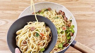 Pasta with Sausages for the whole family