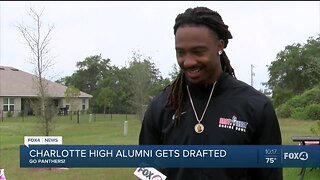 Charlotte High School Alumni gets drafted