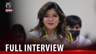 FULL INTERVIEW | Talakayan sa mga isyu na bumabalot sa bayan kasama si Sen. Imee Marcos