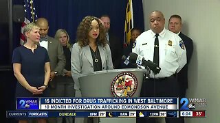 16 indicted for drug trafficking after 10-month investigation