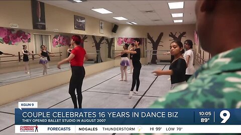couple celebrates 16 years running non-profit ballet studio