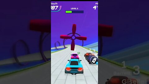 Car Race Master lvl 3, Game app.