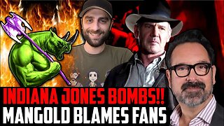 Indiana Jones and The Dial Of Destiny Box Office DISASTER - James Mangold Blames Fans
