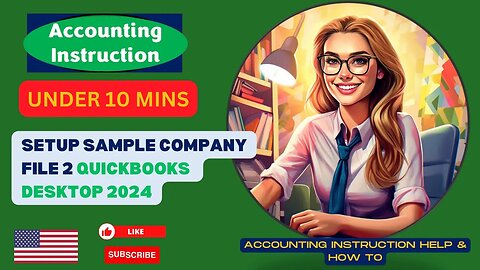 Setup Sample Company File 2 QuickBooks Desktop 2024