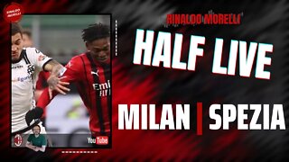 MILAN-SPEZIA 🎙️ il commento al primo tempo della partita di Serie A