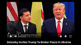 Zelensky Invites Trump To Broker Peace In Ukraine