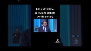 Bolsonaro destrói lula ao vivo em resposta