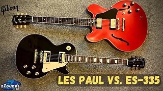 Does a ES-335 sound better than a Les Paul? | NO TALKING