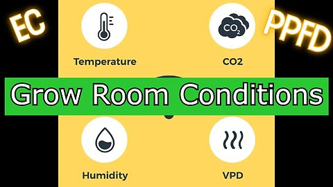 Athena VS Mills - Grow Room Conditions - EC / RH / PH / Temp / PPFD / CO2 PPM - Bloom Day 37