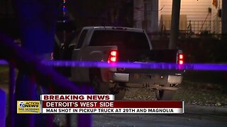 Man shot in pickup truck at 29th and Magnolia