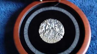Gods of Olympus - Poseidon 2014 2oz Silver High Relief Coin Unboxing