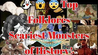 🎵👻😱😨Top Folklores Scariest Monsters of History! #reaction #reddit #nosleep #creepypasta #folklore