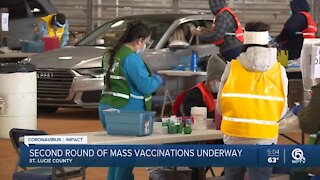 Treasure Coast residents begin getting second dose of COVID-19 vaccine