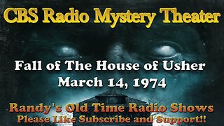 74 03 14 CBS Radio Mystery Theater Fall Of The House Of Usher