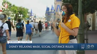 Disney World making face coverings optional this week