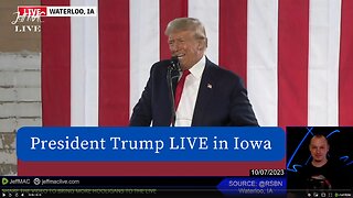 President Trump LIVE in Iowa