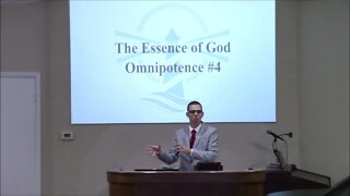 10/26/2022 - The Essence of God - Omnipotence #4