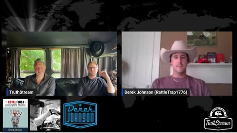 Derek Johnson Breaking Intel, The Music Industry, His New Book The Royal Flush of Country Music #TruthStream