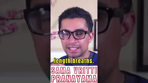 TRY This SAMA VRITTI BREATHING TRICK For Your BLOOD PRESSURE! #shorts