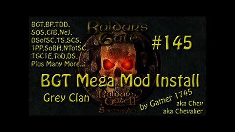 Let's Play Baldur's Gate Trilogy Mega Mod Part 145 - Grey Clan