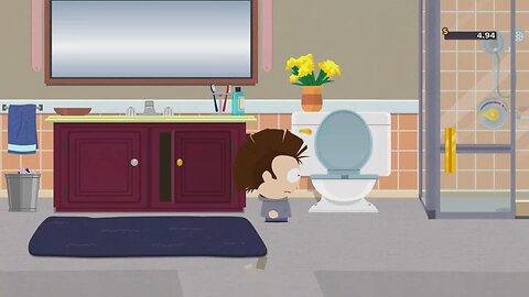 Oh no not a toilet (South Park: The Stick of Truth)