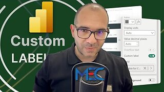 Mastering Visuals with Power BI's New Custom Labels!