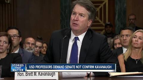 2 USD law professors among group against Kavanaugh's confirmation