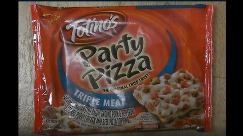 Chickens try Totino's Party Pizza.