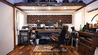 EPIC STUDIO SETUP in a SHED 2023 | Brian Clancy (studio tour)