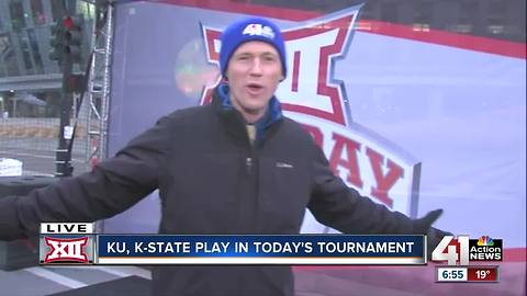 Kansas, K-State both play Thursday at Sprint Center in Big 12 tournament