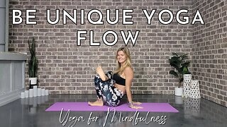 Stretchy Yoga Flow To Wake Up || Yoga Flow for Celebrating Individuality || Yoga with Stephanie