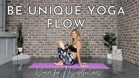 Stretchy Yoga Flow To Wake Up || Yoga Flow for Celebrating Individuality || Yoga with Stephanie