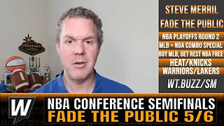 NBA Playoffs Conference Semifinals Picks & Predictions | Fade the Public for May 6