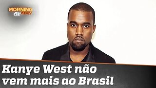 Kanye West não vem mais ao Brasil. Saiba por quê