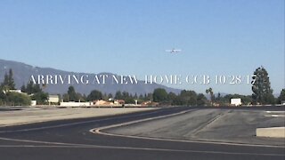 F33A Bonanza, Landing Arrival at New Home Airport Cable Upland, CA