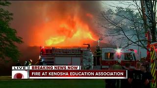 Early-morning fire damages Kenosha Education Association building