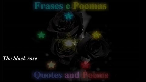 The black rose is special, it is pure darkness, brings death... [Poetry] [Remake] [Quotes and Poems]