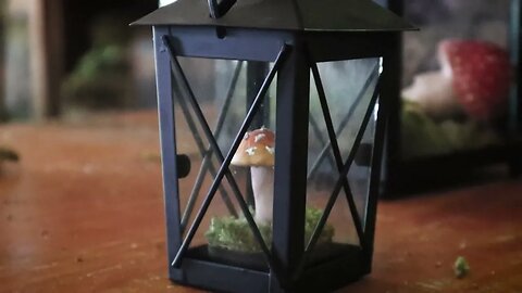 🍄 DIY: Mushroom Lantern Mini 🍄