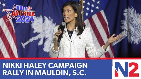 LIVE: Nikki Haley Campaign Rally in Mauldin, S.C. | NEWSMAX2
