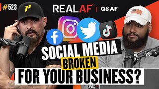 The Secret Trick to Social Media Marketing for Business - Ep 523 Q&AF