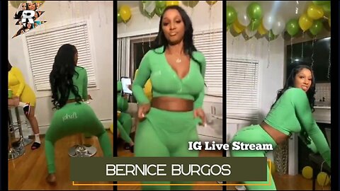 Bernice Burgos green & yellow pajamas night with the girls