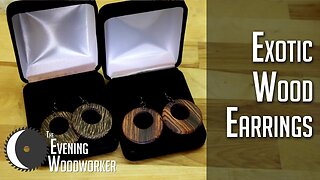 Exotic Wood Earrings