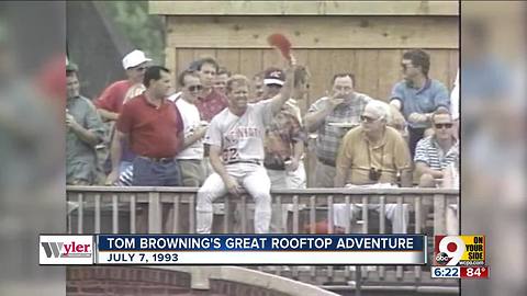 Tom Browning recalls perfect baseball stunt 25 years ago