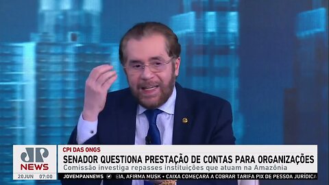 Senador Plínio Valério vê ONGs como ‘poder paralelo’ na Amazônia e quer transparência em CPI